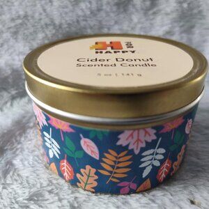Bed Bath & Beyond 5 oz Tin Cider Donut Scented Candle